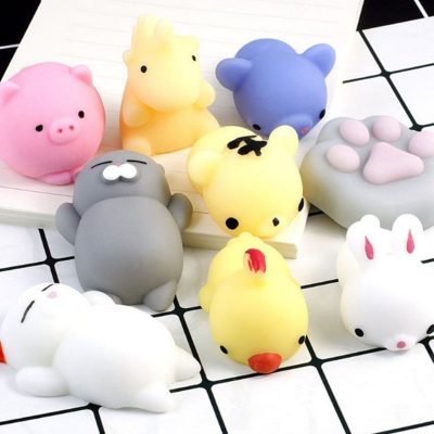 1pcs Squishy Toy Cute Animal Antistress Squeeze Mochi Squishy Toys Abreact Soft Sticky Squishi Stress Relief - Stress Ball