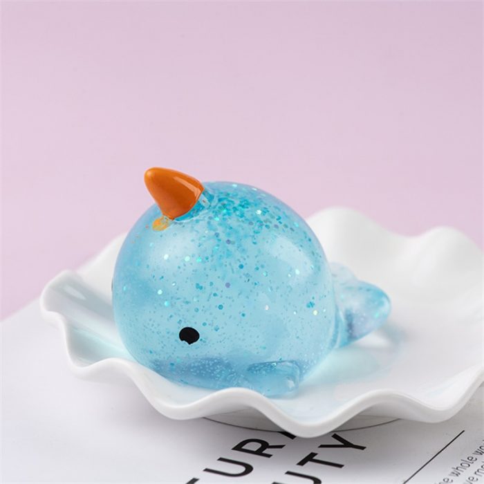 Big Size Transparent Squishy Toys for Kids Mochi Squishies Kawaii Animals Stress Reliever Squeeze Toys for 3 - Stress Ball