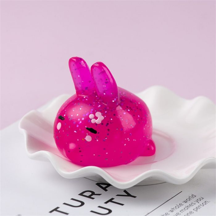 Big Size Transparent Squishy Toys for Kids Mochi Squishies Kawaii Animals Stress Reliever Squeeze Toys for 4 - Stress Ball