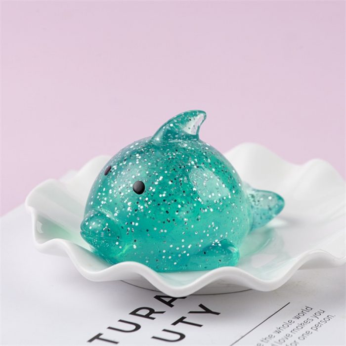Big Size Transparent Squishy Toys for Kids Mochi Squishies Kawaii Animals Stress Reliever Squeeze Toys for 5 - Stress Ball