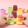 Cute Animal Squirrel Squeeze Squirrel Vent Squirrel Cup Decompression Toy Stump Rubber Stake Toys - Stress Ball