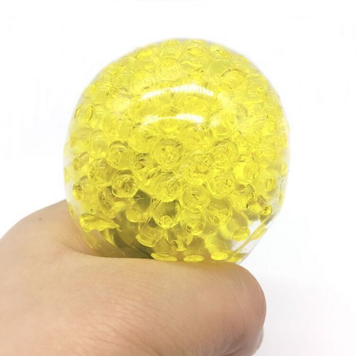 Fashion Kawaii Slime Transparent Banana Anti Stress Relieve Fidget Squishy Soft Finger Bubble Squishy Squeeze Toys 2 - Stress Ball