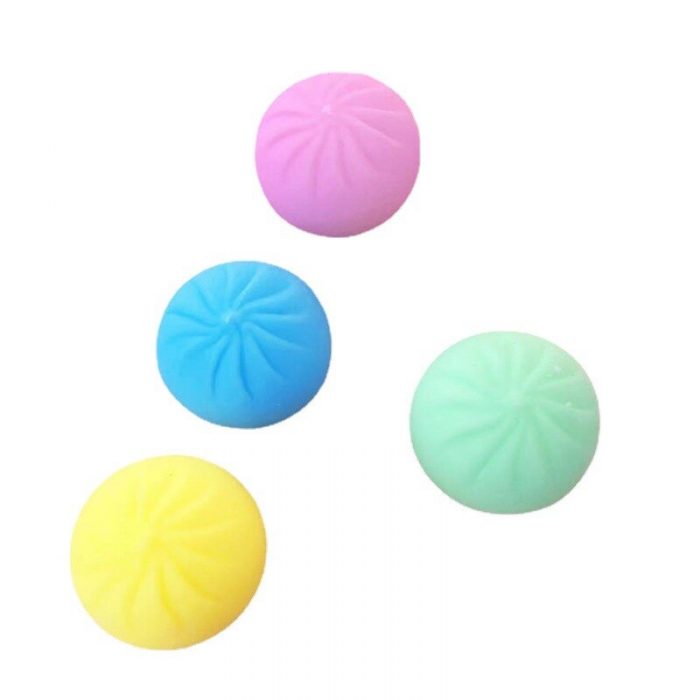 Mini Simulation Steamed Buns Squeeze Toys Slow Rising Stress Relief Toys Antistress Funny Ball Dumpling Bun 5 - Stress Ball