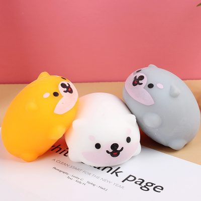Shiba Inu Stress Ball Children s Toys Vent Decompression Toys Hand Exercise Tools Anti Anxiety Stress 1 - Stress Ball