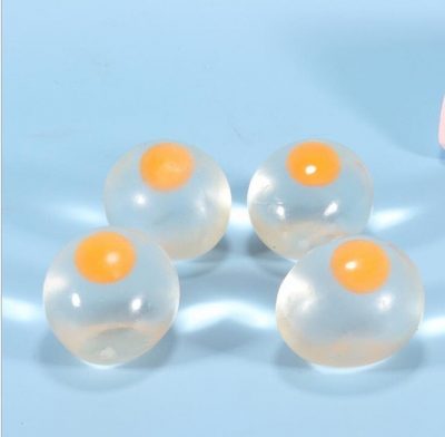 Squishy Egg Rubber Novelty Anti Stress Ball Squishy Big Liquid Fun Splat Egg Venting Balls Squeezing 7 - Stress Ball